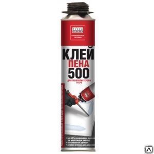 фото Клей-пена для пенополистирола и XPS ТехноНиколь №500