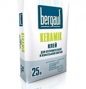 фото Клей плиточный Keramik 25 кг Bergauf (56)