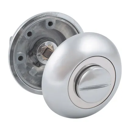 Фото №1 Завертка дверная Шлосс WC никель для финского замка 82012