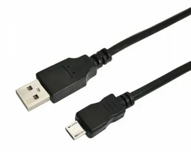 фото Кабель межблочный Rexant Кабель USB-A – micro USB, 1А, 1,8м, ПВХ, черный REXANT (18-1164-2)