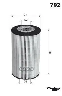 Фото №0 Фильтр Масляный Вставка Mecafilter арт. ELH4439