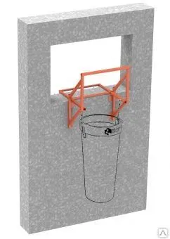 Фото №0 Кронштейн стеновой (мини) для мусоросброса