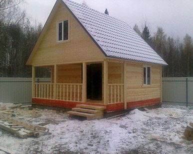 фото Дом из бруса 150 х 150