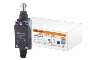 фото Концевой выключатель ВККН-2102М11-У2 роликовый толкатель 5А 1з+1р IP65 TDM