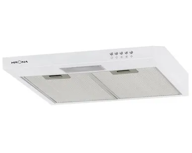 фото KRONA Подвесная вытяжка JESSICA slim 500 white push button