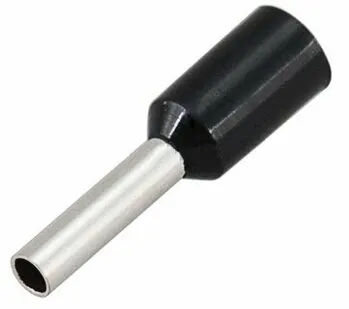 фото Наконечник штыревой втулочный изолированный НШвИ КВТ, упак. 100 шт. (1,5-8)