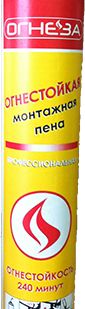 фото Огнестойкая монтажная пена ОГНЕЗА