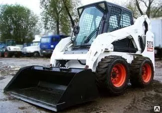 фото Аренда и услуги мини-погрузчика Bobcat ковш 0,25 и 0,5 куб.м.