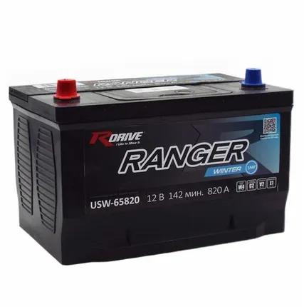 Фото №0 Аккумулятор RDrive RANGER USW-65820 80 Ач п.п.