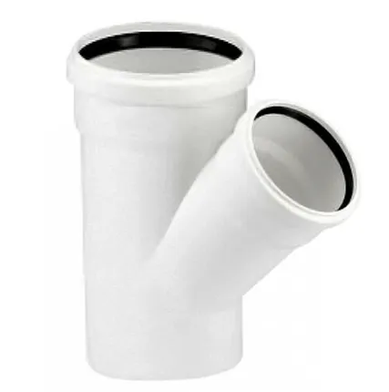 Фото №0 Тройник ELITE МК МПП 160/110х45, белый, РТП