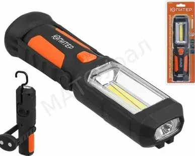 фото Фонарь светодиодный многофункциональный 3Вт+1Вт 3хААА ЮПИТЕР