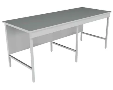 фото Лабораторный стол со столешницей из керамогранитной плитки НВ-1800 ЛКн