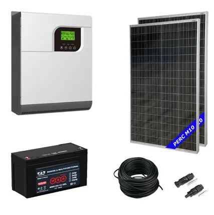 Фото №0 Солнечная электростанция 2.8 кВт*ч в сутки ECO GEL PWM 2024 МОНО с крепежом