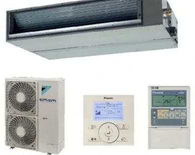 фото Высоконапорные кондиционеры канального типа Daikin FDQ125C/RQ125BW1