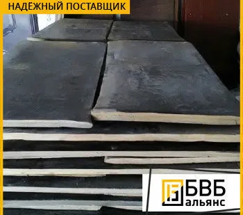 фото Эбонит лист 32х1000х500 ГОСТ 2748-77
