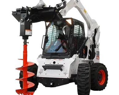 фото Ямобур на мини-экскаваторе Bobcat S175