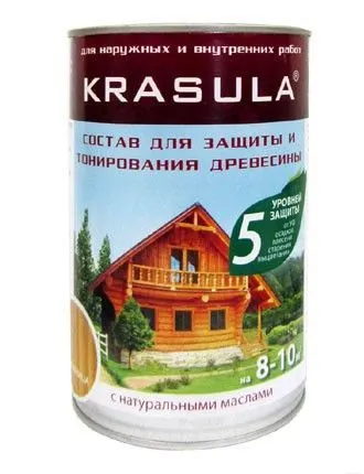 Фото №0 Огнебиозащитный материал KRASULA® 0,95 л.