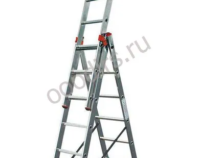 фото лестница алюминиевая 3 х секционная krause Люберцы