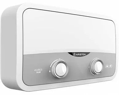 фото Водонагреватель ARISTON AURES SLIM FLOW 5,5 COM