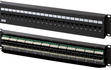 фото Патч-панель 19", 24 порта RJ-45, категория 5e