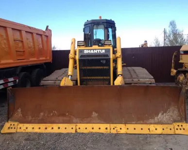 фото Бульдозер Shantui SD16 без рыхла болотоход