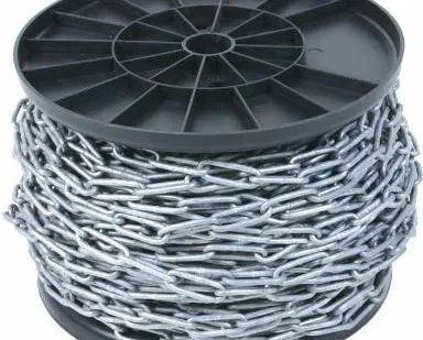 фото Цепь сварная длиннозвенная оцинкованная DIN 763, 8мм (15м)