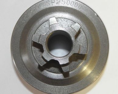 фото Звездочка ведущая SP250000 Rezer цельнометаллическая с подшипником.