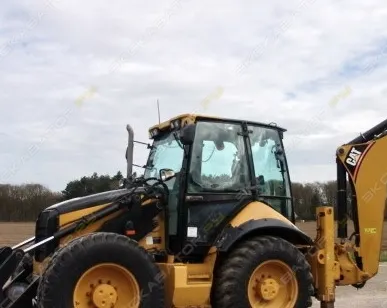фото Аренда экскаватора-погрузчика Caterpillar 434E, Москва