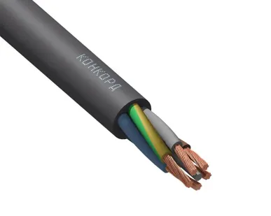 фото Кабель КГтп-ХЛ 5х6 (N PE) 380/660-3 (м) Конкорд 9273