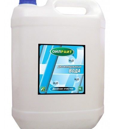 Фото №0 Вода дистиллированная 20л. OIL RIGHT 5516