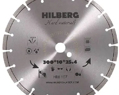 фото Алмазный диск Hilberg д. 350 мм