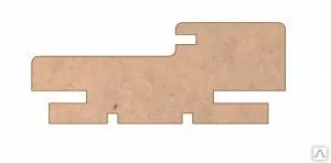 Фото №0 Коробка (ТЕЛЕСКОПИЧЕСКАЯ) Ладора 2,5 шт Африкансикй орех/Орех капучино