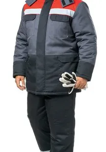 фото Куртка мужская зимняя «Молоток» серая