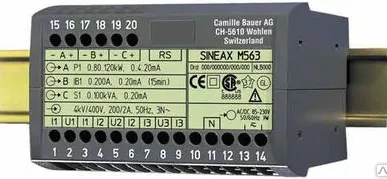 фото Программируемый мульти измерительный преобразователь SINEAX M563
