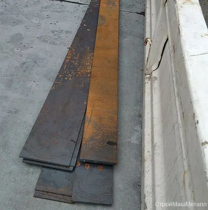 Фото №0 Полоса 40х4 мм ст 09г2с ГОСТ 103-2006