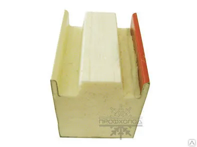 Фото №0 Стеновая сэндвич-панель из полиизоцианурата PIR, Zn/Aisi430, толщ. 50 мм