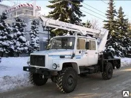 фото Автогидроподъемник ТА-14 на шасси ГАЗ-33081 (4х4) (5 мест. кабина)