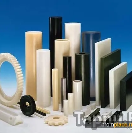 Фото №0 Полацеталь  ПОМ  стержень белыфй черный