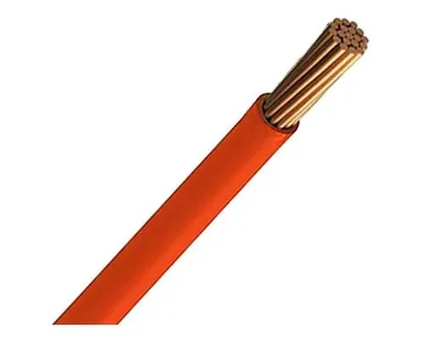 фото Провод одножильный гибкий 10мм красный ПВ-3