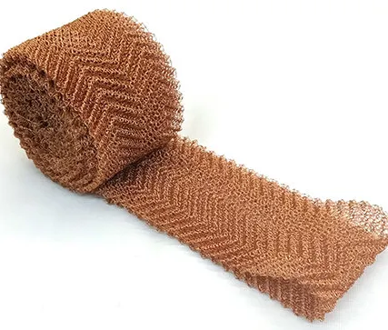 Фото №0 Насадка Падченкова (Рукав сетчатый медный) 0,15 х 4 х 40 (ГОСТ)