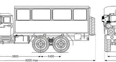 фото Автобус вахтовый Урал 32551-0013-61М