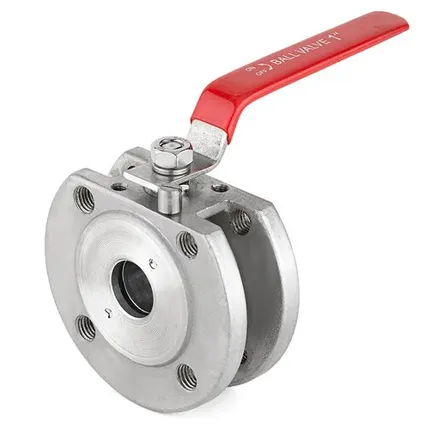 Фото №0 Кран шаровой нержавеющий фланцевый Ру 16 AISI 304