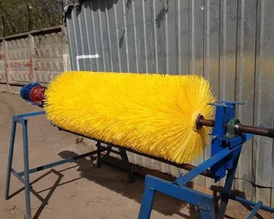 фото Щетка конвейерная электрическая, ширина 500 мм, диаметр 250 мм