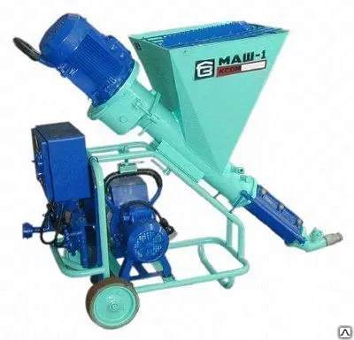 Фото №0 Штукатурная машина ШМ-30 (поршневой компрессор)