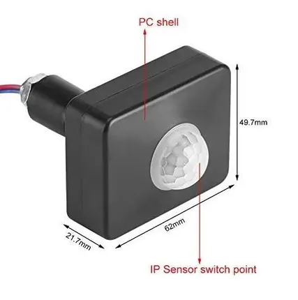 Фото №0 Датчик движения и освещенности /датчик для охранных систем