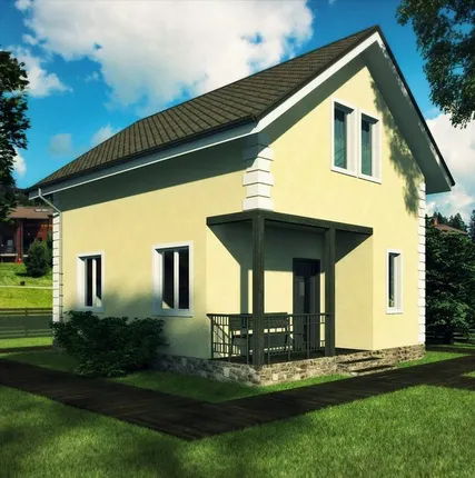 Фото №0 Дом по проекту "Вероника"