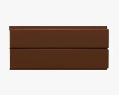 фото Сайдинг Фасадная панель «Софит» Premium, 0.5 мм RAL 8004, Медно-коричневый