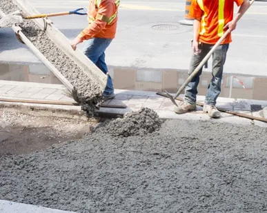 фото Выполнение бетонных работ