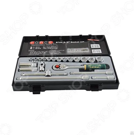 Фото №0 Набор с торцевыми головками Force F-3212