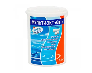 фото МУЛЬТИЭКТ 6 в 1 картридж (0,8кг) Маркопул Кемиклс